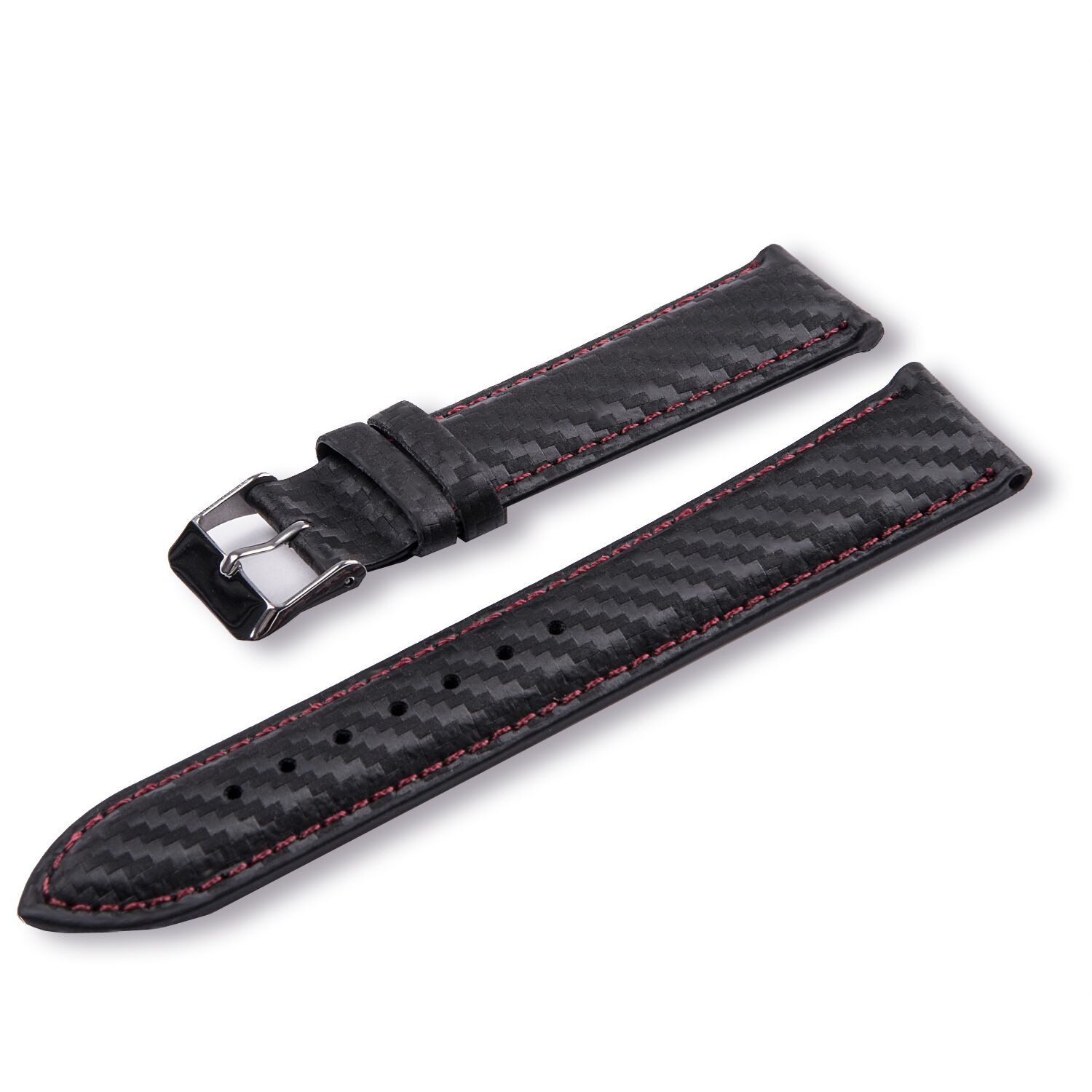 Watch Band für X-WATCH NARA XW Pro - Carbon Red Black