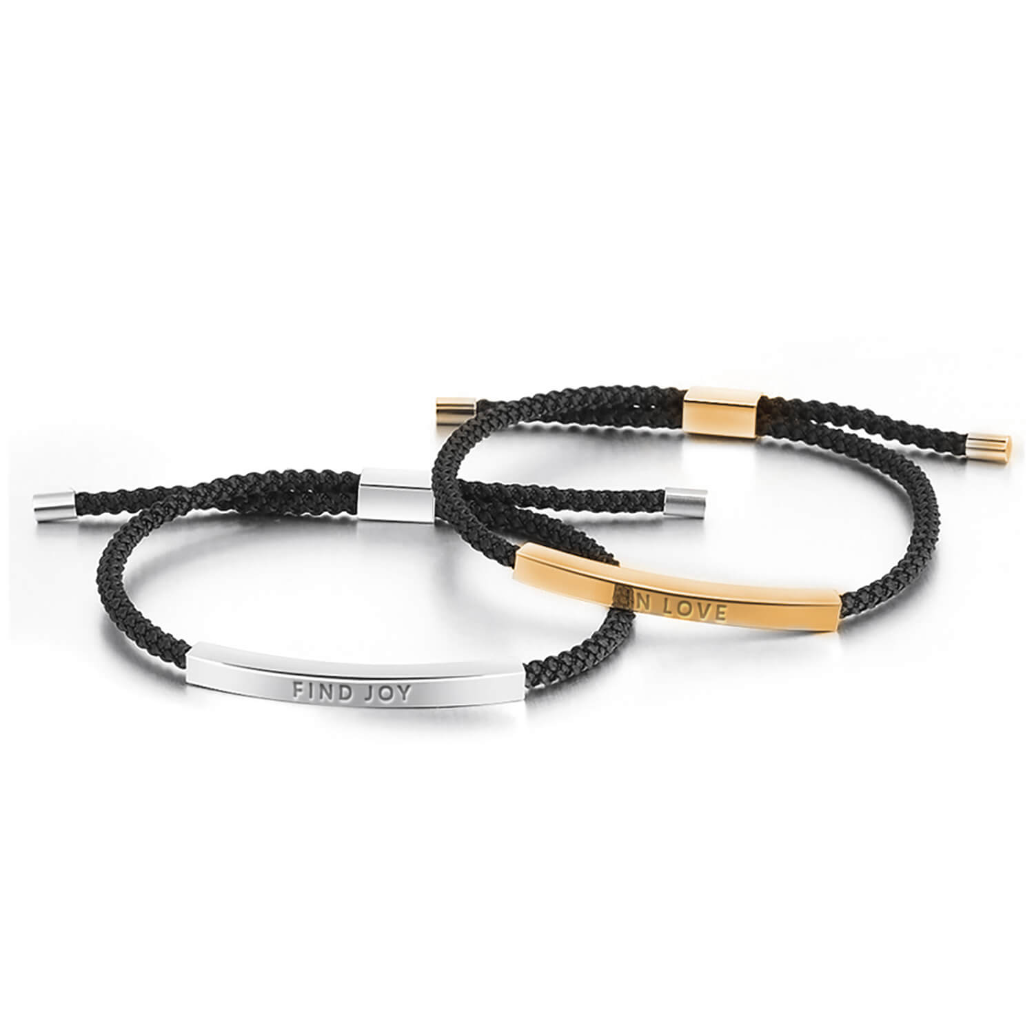 Armband gold silber cotton