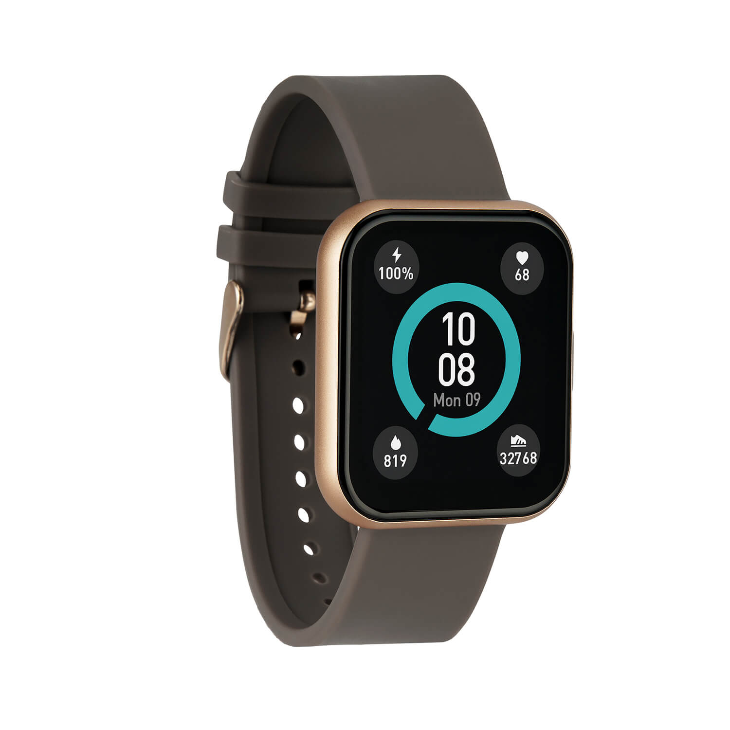 XCOAST Smartuhr iOS Android Taupe