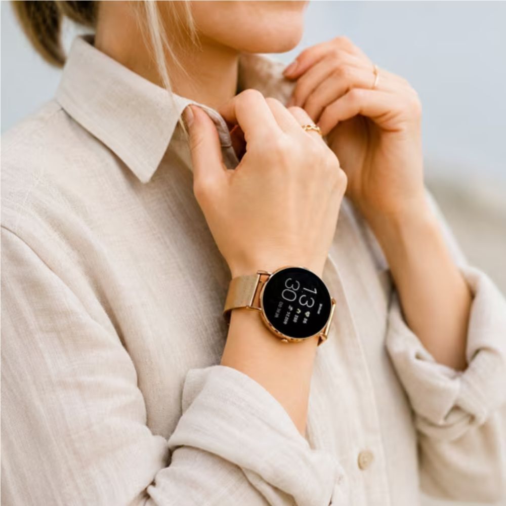 SIONA 2 Damen Smartwatch Roségold – Fitnessuhr, AMOLED, IP68, 7 Tage Akku – Bild 3