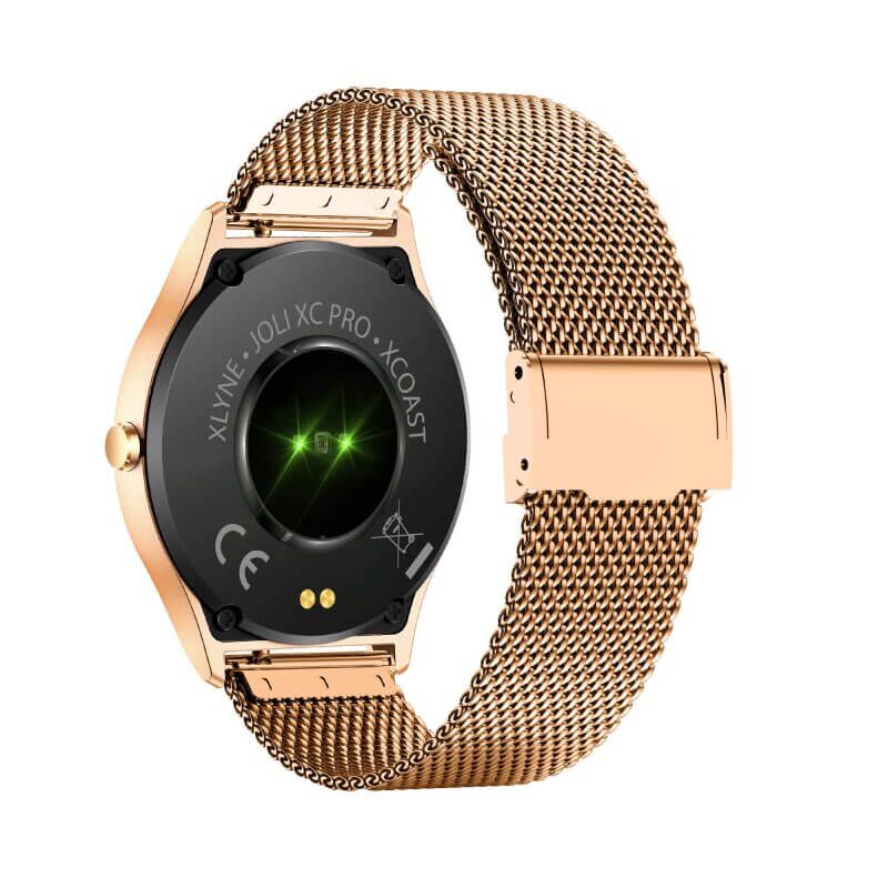 Smartwatch Damen Gold