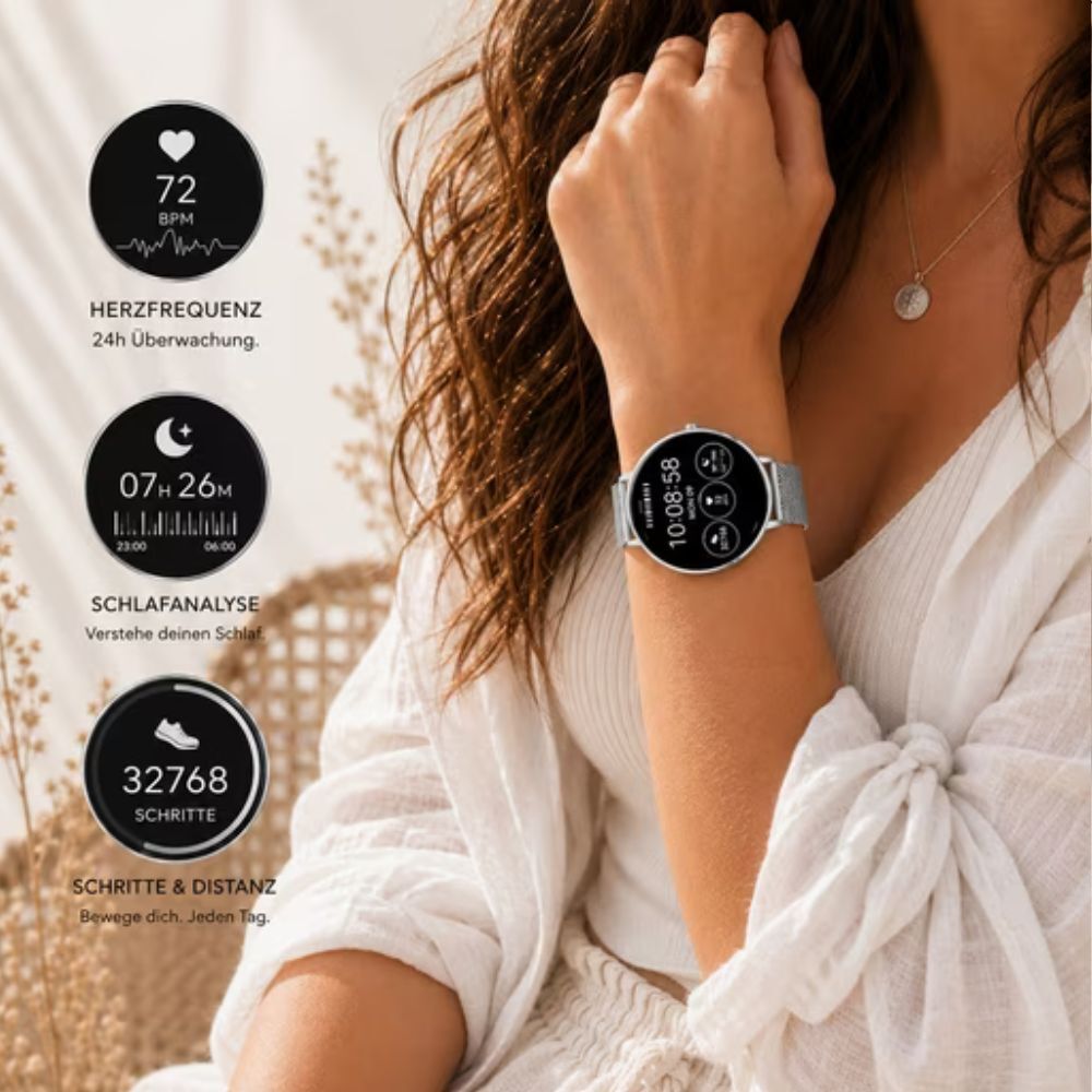 Elegante Fitnessuhr Damen