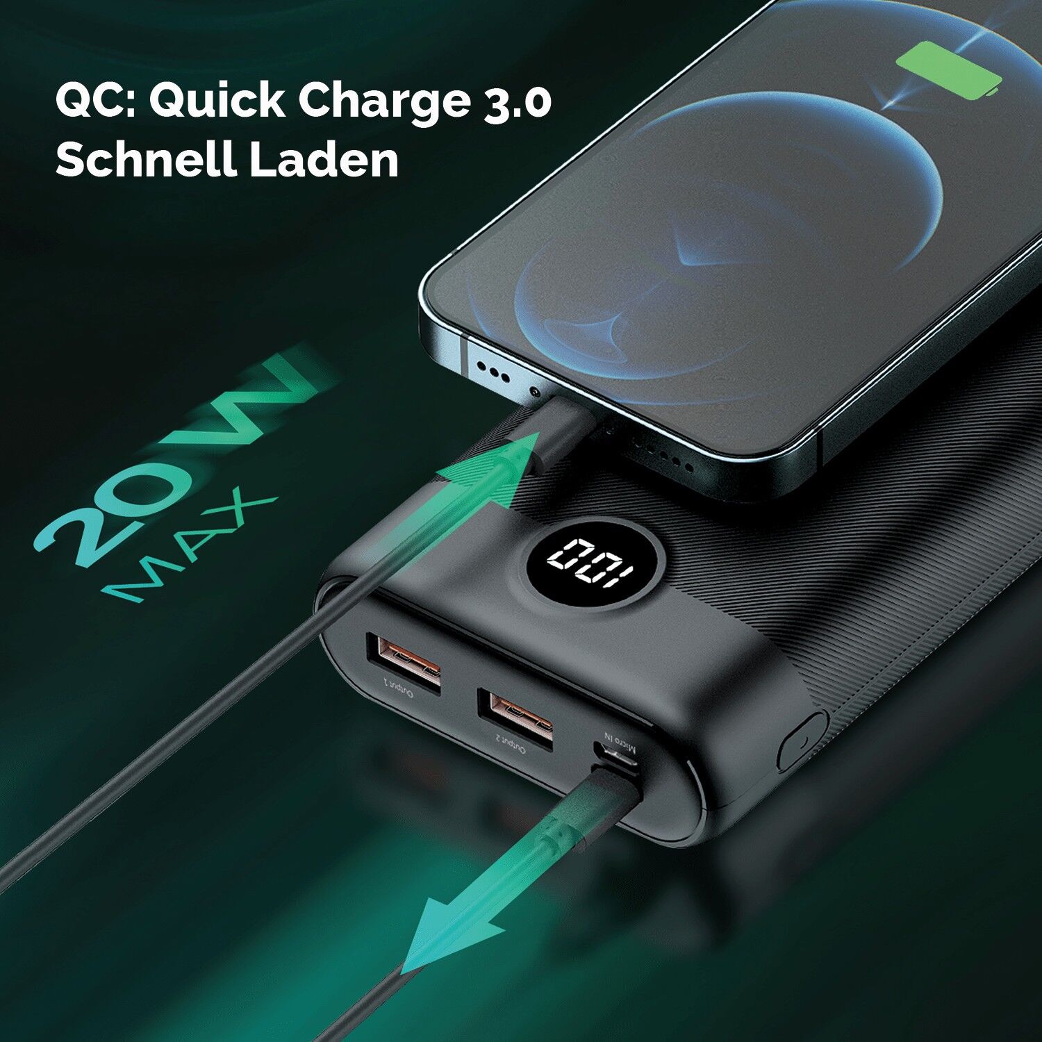 XCOAST PowerX30W - Unverzichtbare Energie in deiner Tasche