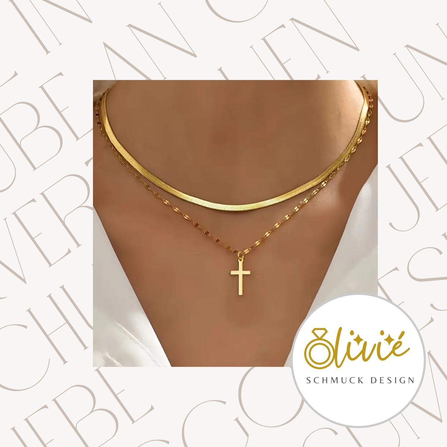Hautfreundliche Edelstahl-Kette für Damen – edel, modern & rostfrei