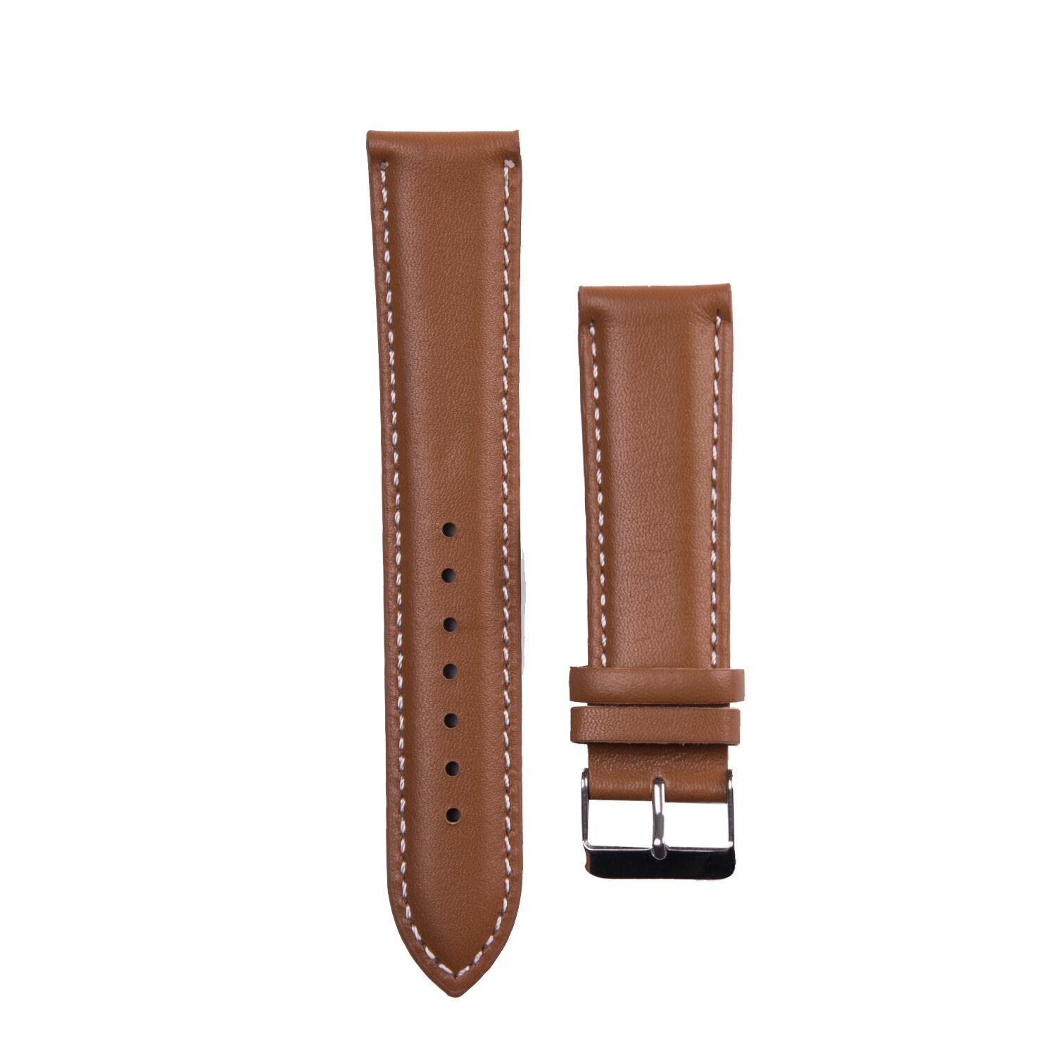 Watch Band für X-WATCH QIN - Light Cognac Brown