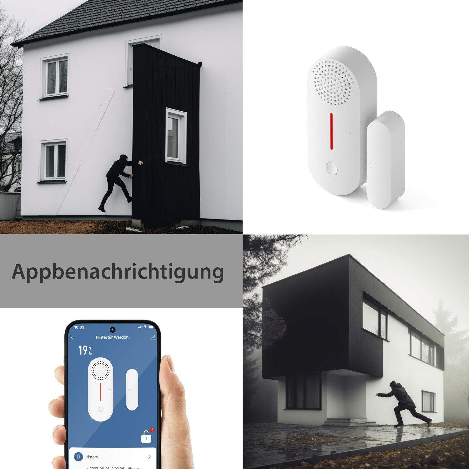 XCOAST WiFi Türsensor - Sicherheit und Komfort vereint